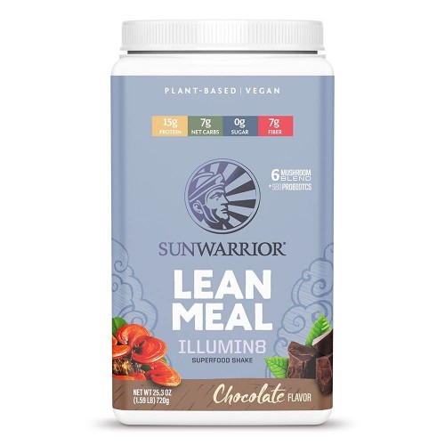 Sunwarrior Lean Meal, Vegan Meal Replacement Powder, Keto Friendly, Meal Replacement Chocolate 720g